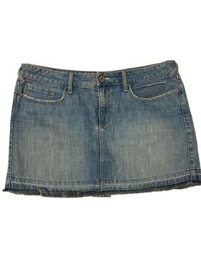 Jacob| Denim mini skirt. Large